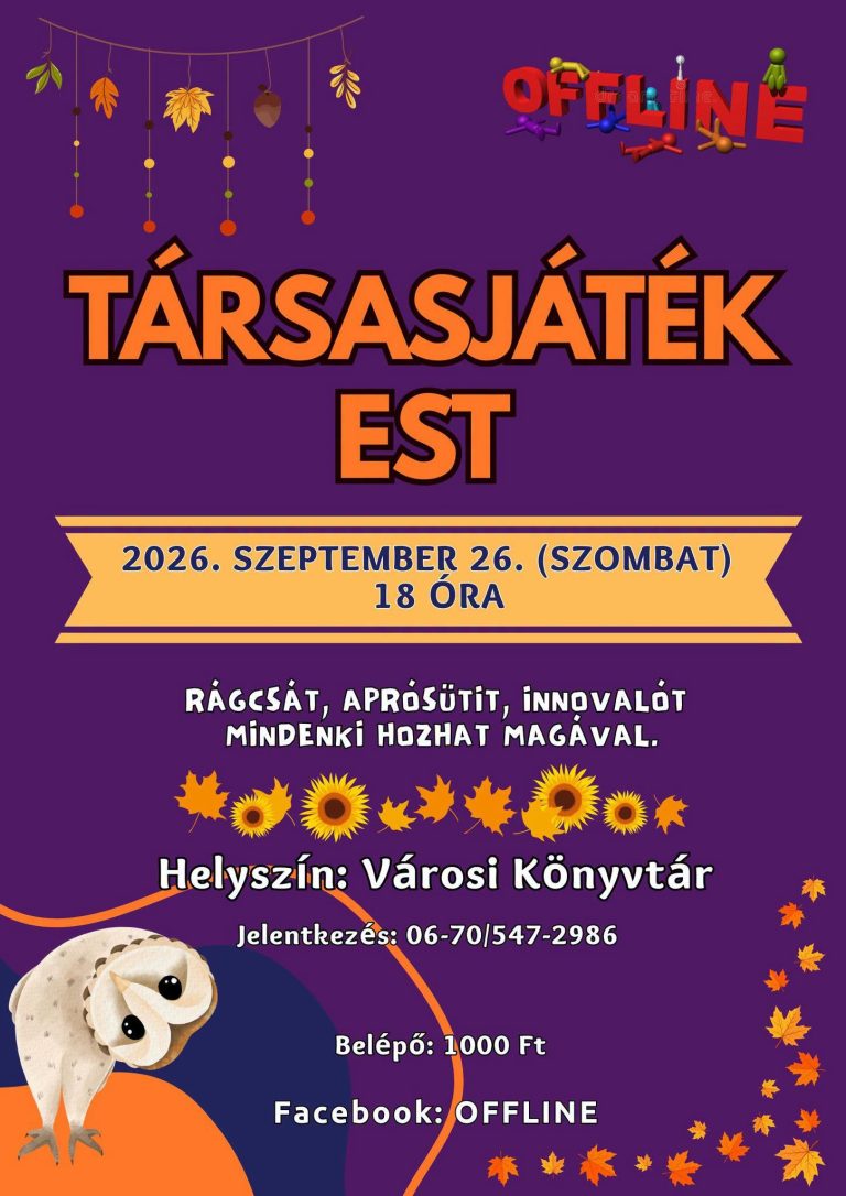 Társasjáték est