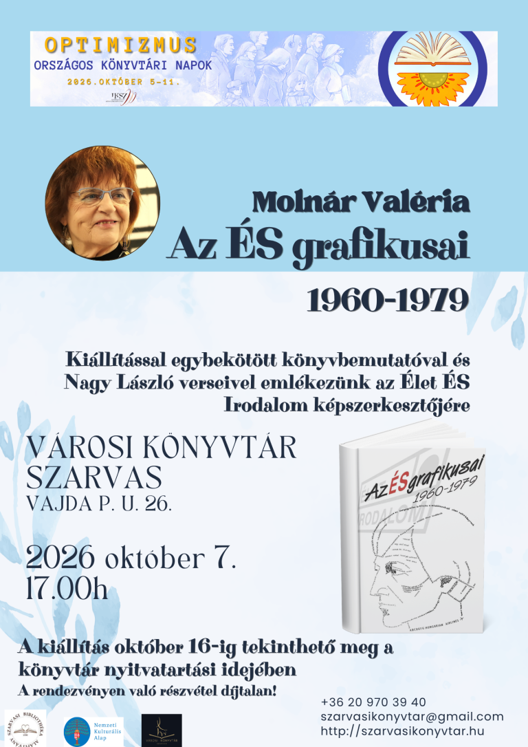 Molnár Valéria kiállítással összekötött könyvbemutatója