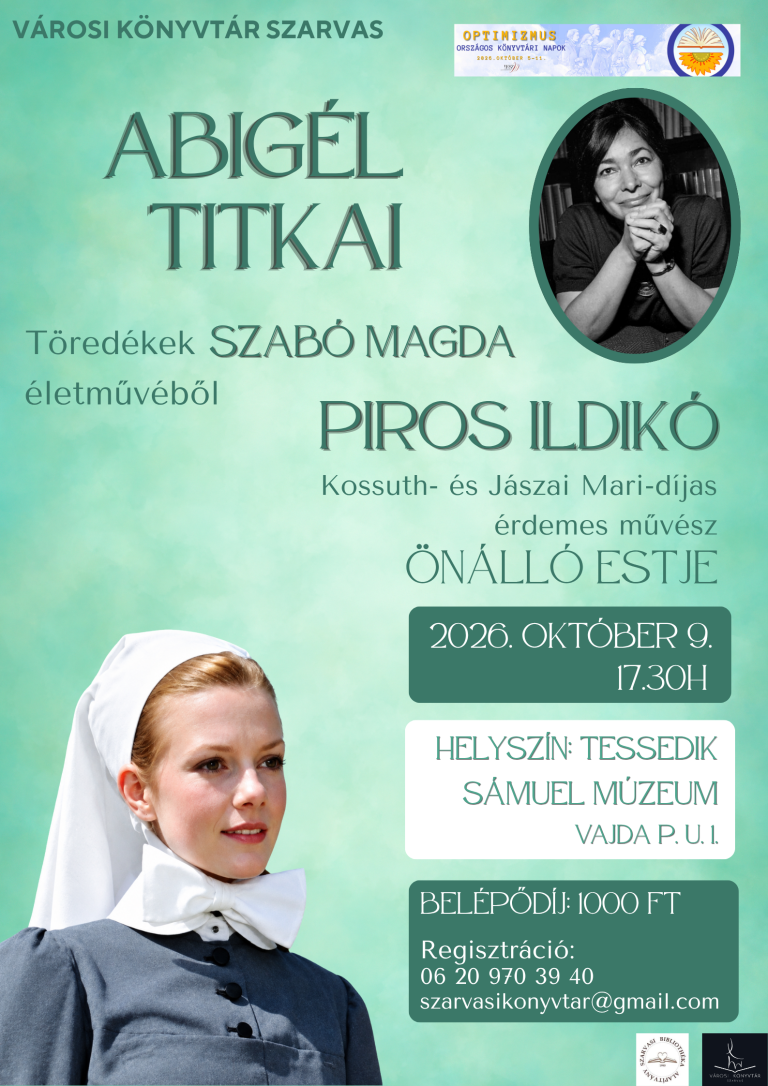 Piros Ildikó – Abigél titkai – Töredékek Szabó Magda életművéből